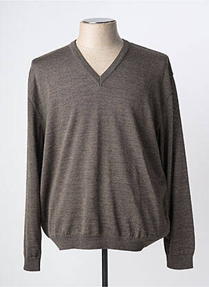 Pulover maro LOUIS VICTOR bărbat