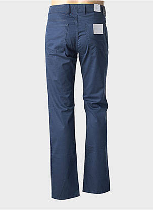 Pantalon slim țesătură poplin mărime normală albastru PIONEER bărbat