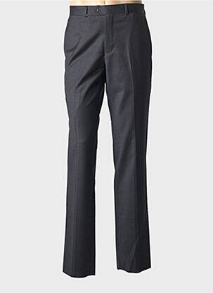 Pantalon chino închidere cu fermoar sub clapetă cu cârlig mărime normală gri DOLMEN femeie
