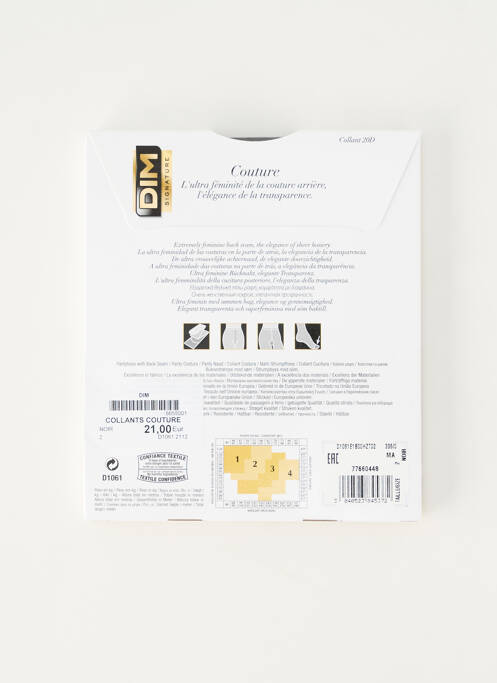 Colanți negru DIM femeie