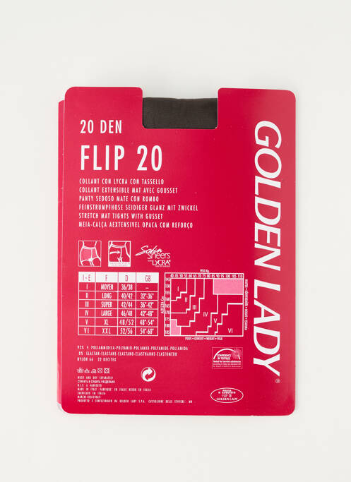 Colanți gri GOLDEN LADY femeie