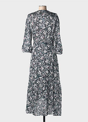 Rochie lungă mâneci lungi mâneci lungi negru MORGAN femeie