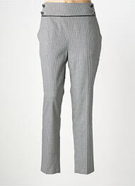 Pantalon 7/8 talie înaltă talie înaltă negru MORGAN femme