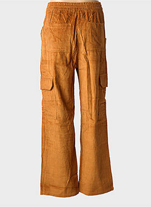 Pantalon cargo croială dreaptă maro ORFEO femeie