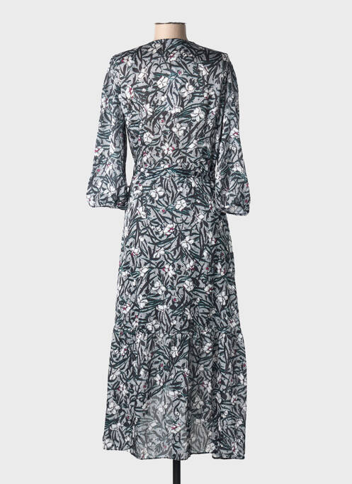 Rochie lungă negru MORGAN femeie