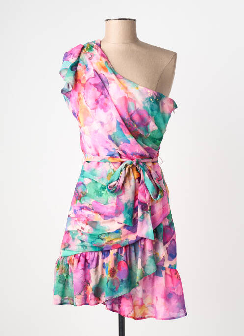 Rochie scurtă roz MORGAN femeie