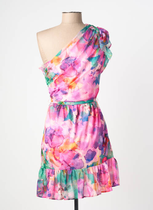 Rochie scurtă roz MORGAN femeie