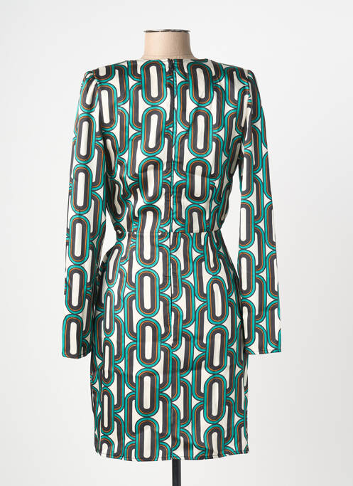 Rochie scurtă verde MORGAN femeie