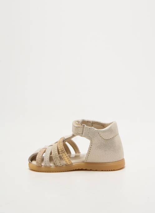 Sandale/Pantofi decupați auriu BOPY fată