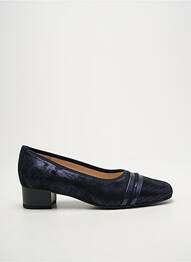 Balerine toc mic toc plat până la 3 cm albastru ARTIKA SOFT femme