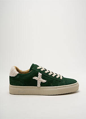 Adidași nubuc vârf rotund verde NEWLAB unisex