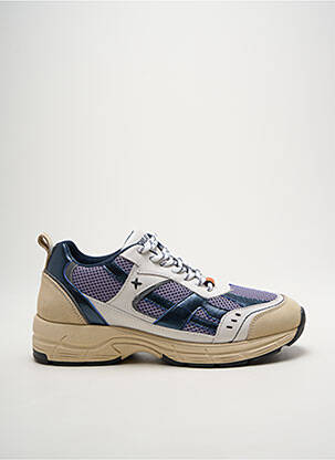 Adidași țesătură satinată vârf rotund albastru NEWLAB unisex