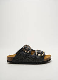 Mulete/saboți țesătură satinată toc plat până la 3 cm negru SCHOLL femme