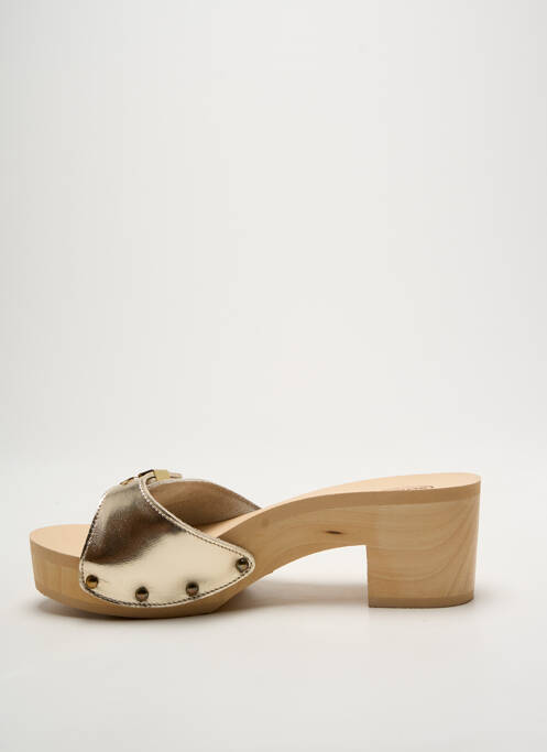 Mulete/Saboți auriu SCHOLL femeie