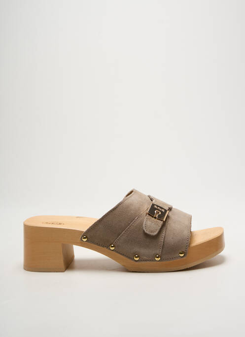 Mulete/Saboți gri SCHOLL femeie