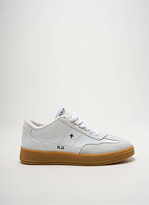 Adidași vârf rotund vârf rotund alb NEWLAB unisex
