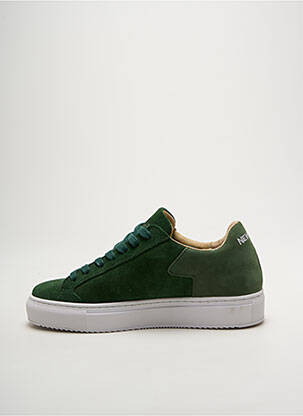 Adidași nubuc vârf rotund verde NEWLAB unisex