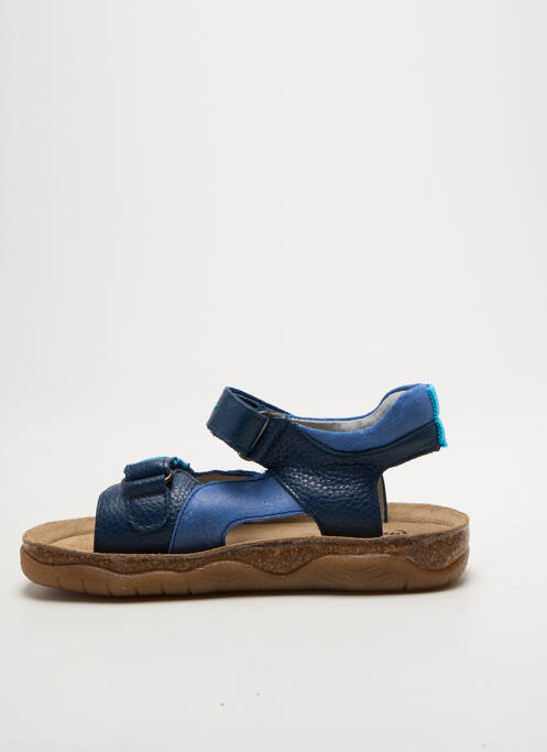 Sandale/Pantofi decupați albastru MINIBEL fată