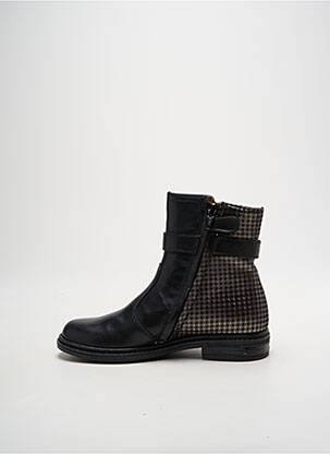 Botine/ghete material neted toc mic negru BABYBOTTE fată