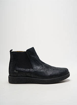 Botine/ghete branț detașabil vârf rotund negru PRIMIGI fată