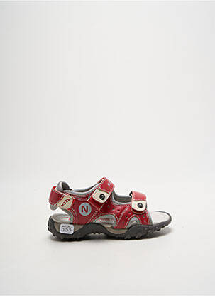 Sandale/Pantofi decupați roșu NOËL băiat