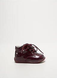 Ghete material neted vârf rotund violet MINIBEL fille