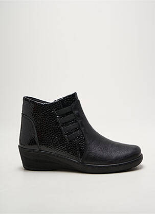 Botine/ghete material neted toc de 4 la 6 cm negru PEDRO TORRES femeie
