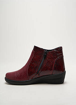 Botine/ghete material neted toc de 4 la 6 cm violet PEDRO TORRES femeie