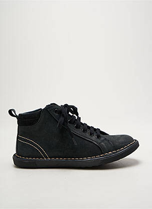 Adidași închidere cu fermoar și șireturi toc plat până la 3 cm negru BRAN'S femeie