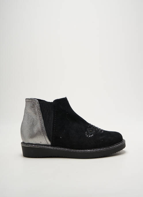 Botine/Ghete argintiu J.METAYER femeie