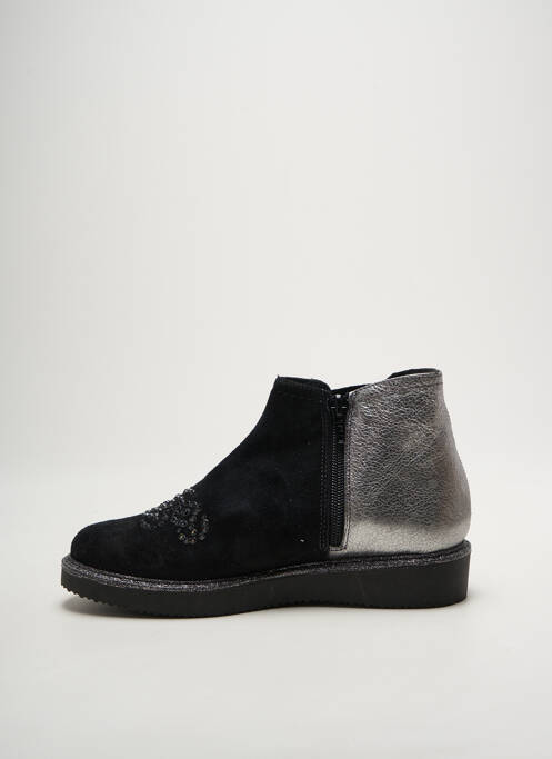 Botine/Ghete argintiu J.METAYER femeie