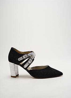 Pantofi cu toc argintiu J.METAYER femeie