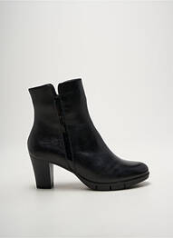 Botine/ghete material neted toc de 7 la 9 cm negru BAERCHI femme