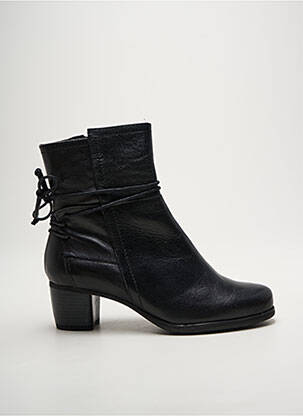 Botine/ghete material neted toc de 4 la 6 cm negru PEDRO TORRES femeie