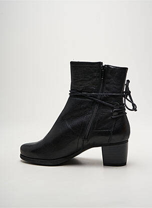 Botine/ghete material neted toc de 4 la 6 cm negru PEDRO TORRES femeie