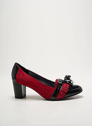 Pantofi cu toc roșu J.METAYER femeie