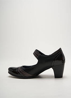 Pantofi cu toc cubanez toc de 4 la 6 cm negru J.METAYER femeie