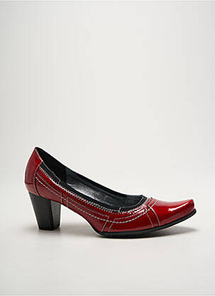 Pantofi cu toc roșu GEO-REINO femeie