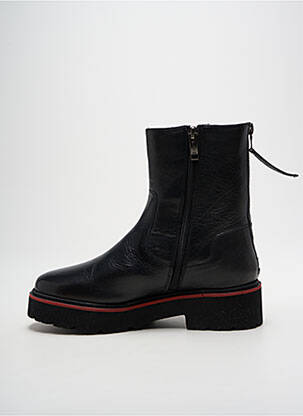 Botine/ghete material neted toc de 4 la 6 cm negru ARA femeie