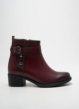 Botine/ghete material neted toc de 4 la 6 cm violet PEDRO TORRES femeie
