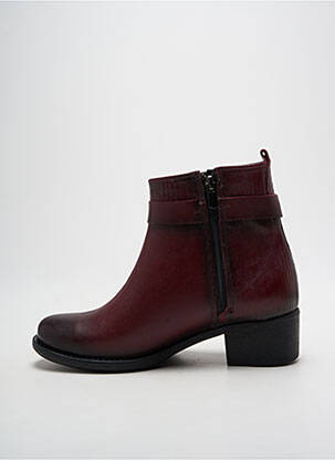 Botine/ghete material neted toc de 4 la 6 cm violet PEDRO TORRES femeie