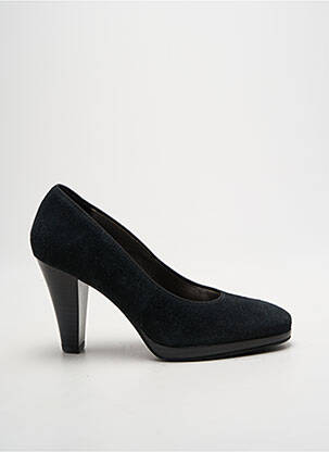Pantofi cu toc nubuc toc de 7 la 9 cm negru ARA femeie