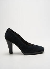 Pantofi cu toc nubuc toc de 7 la 9 cm negru ARA femme