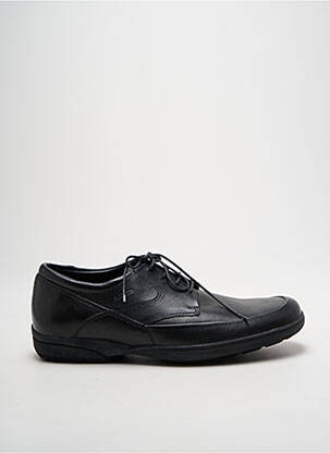Adidași material neted vârf rotund negru SLEDGERS bărbat