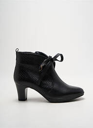 Botine/ghete material neted toc de 4 la 6 cm negru BAERCHI femme