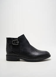 Botine/ghete material neted toc plat până la 3 cm negru OTTILIA femme