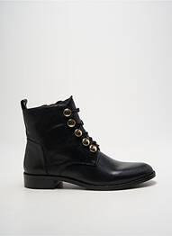 Botine/ghete material neted toc plat până la 3 cm negru ELUE PAR NOUS femeie