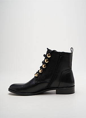 Botine/ghete material neted toc plat până la 3 cm negru ELUE PAR NOUS femeie