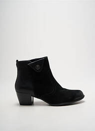 Botine/ghete material neted toc de 4 la 6 cm negru TAMARIS femme