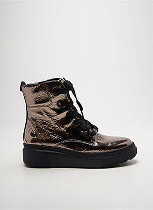 Botine/ghete vârf rotund toc de 4 la 6 cm maro ARA femeie